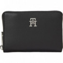 Cartera Essential Mediana con Monograma Th de TOMMY HILFIGER