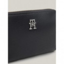 Cartera Essential Mediana con Monograma Th de TOMMY HILFIGER