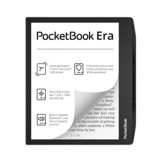 Libro Electrónico POCKETBOOK Era Stardust Silver 7'' 16GB Plata