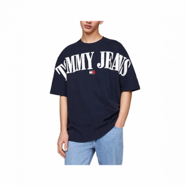 Camiseta Tommy Jeans badge azul marina