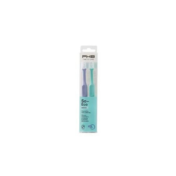 Cepillo Dental Phb Duo Time To Care Lila/verde  VITIS