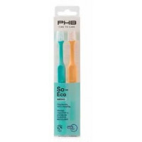 CEPILLO DENTAL PHB DUO TIME TO CARE VERDE/AMARIL