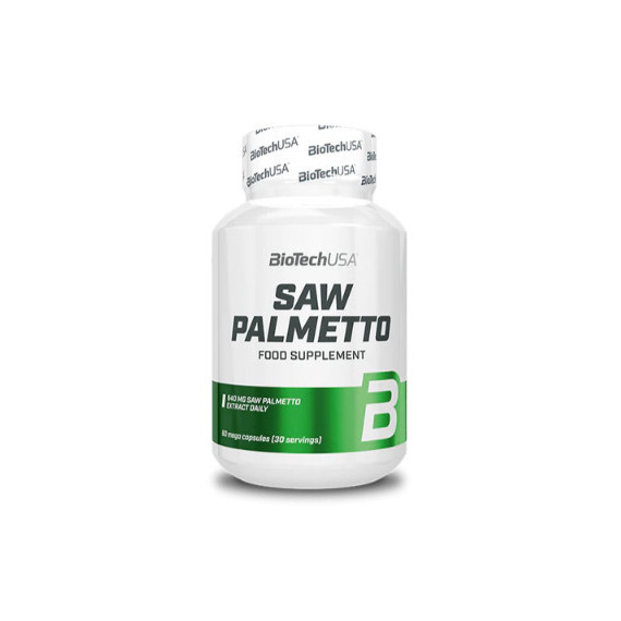 Saw Palmetto Biotechusa - 60 Caps  BIOTECH USA