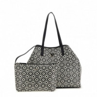 Vikky Ii Large Tote Black  GUESS