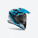 CASCO TRIAL UNIK PLUTON DV U-13 AZUL/ROJO 