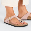 Calzado Gizeh BIRKENSTOCK Nubuc Soft Pink