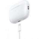 Apple Auricular BLUETOOTH Airpods Pro 2º Generacion Blanco con Estuche de Carga Magsafe MTJV3TY/A  APPLE
