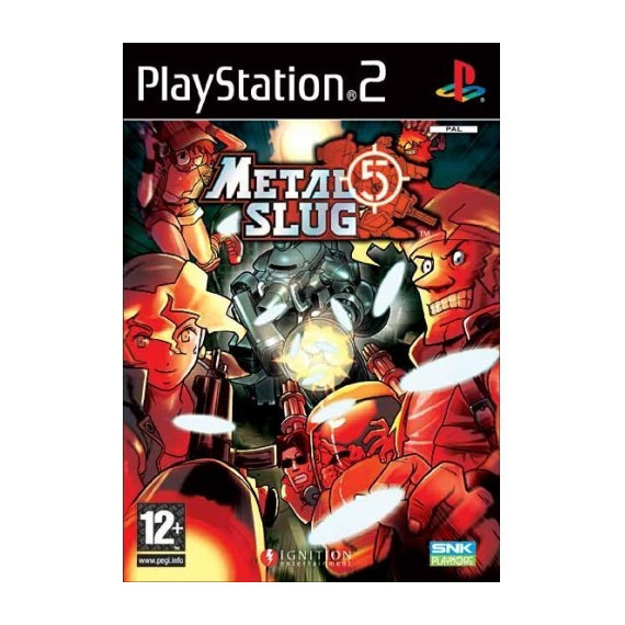 Metal Slug 5 PS2  VIRGIN