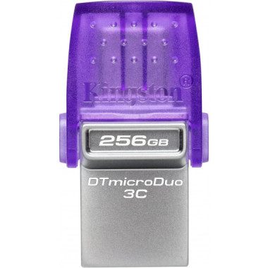 Pendrive KINGSTON Datatraveler Microduo 3C 256GB USB 3.2 / Usb-c Otg