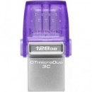 Pendrive KINGSTON Datatraveler Microduo 3C 128GB USB 3.2 / Usb-c Otg