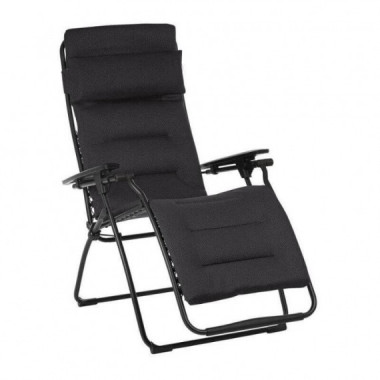 Sillón Relax Futura  Acolchado Aircomfort® Color Negro LAFUMA Mobilier®