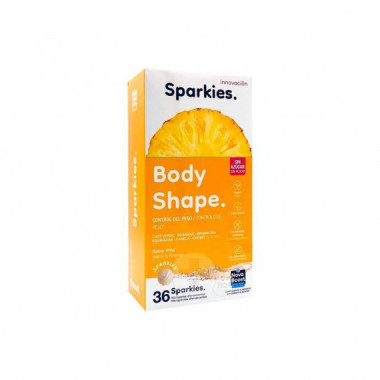 Sparkies Body Shape 36 Microperlas Sabor Piña  LABORATOIRES AXSCIENCE