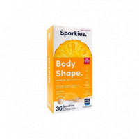 Sparkies Body Shape 36 Microperlas Sabor Piña  LABORATOIRES AXSCIENCE