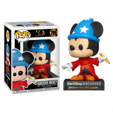 FUNKO Pop Sorcerer Mickey 799 Archives Disney