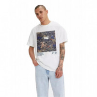 Ss Relaxed Fit Tee Bw Decay Vw Neutrals LEVIS