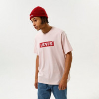 Ss Relaxed Fit Tee Ssnl Boxtab Reds LEVIS