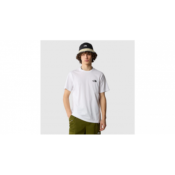 M S/s Simple Dome Tee Tnf White White THE NORTH FACE