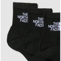 Multi Sport Cush Quarter Sock 3P Tnf Black Black THE NORTH FACE