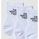 Multi Sport Cush Quarter Sock 3P Tnf White White THE NORTH FACE