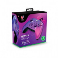 Mando Gamepad Pc/xbox Rematch Wired Purple Pdp  SHINE STARS