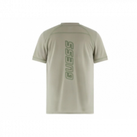 Camiseta GUESS Henriko Verde Logo Goma