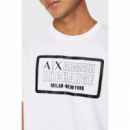 Camiseta ARMANI EXCHANGE Cyber Blanca