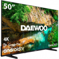 Televisor Led DAEWOO 50" 4K Uhd USB Smart TV Android Wifi BLUETOOTH Dolby