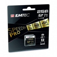 Memoria Micro Sd 256GB EMTEC Speedin Pro C10 + Adaptador Sd