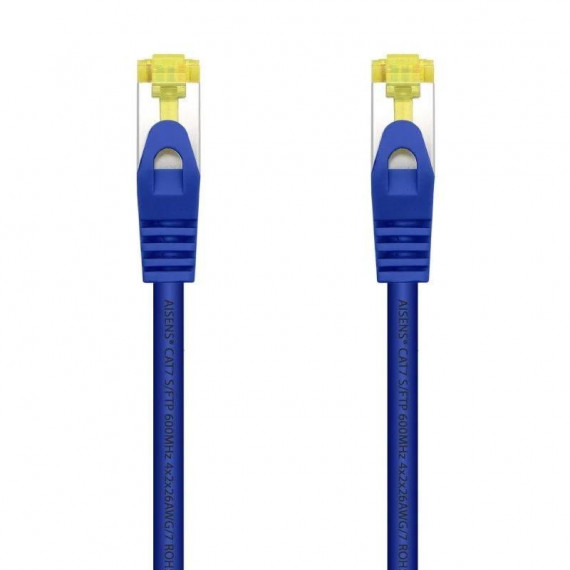 Cable de Red CAT.7 S/ftp 0.25M AISENS Blue