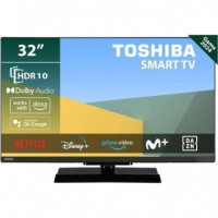 Televisor Led TOSHIBA 32" Led HD USB Smart TV Android Wifi BLUETOOTH Hotel