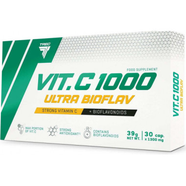 Vitamin C 1000 Ultra Bioflav TREC NUTRITION - 30 Caps