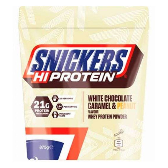 Snickers Hi Protein White Mars Protein® - 455 Gr  MARS PROTEIN