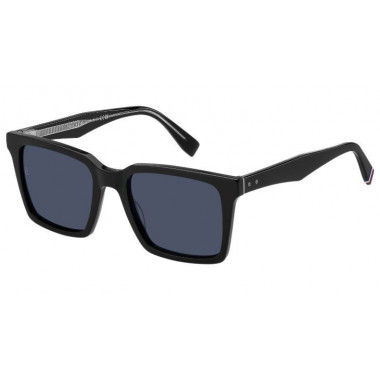 Gafas de sol Tommy Hilfiger TH2067/807-KU Montura negra lente azul