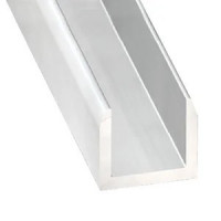 Perfil Aluminio Blanco "u" 200CM 179126