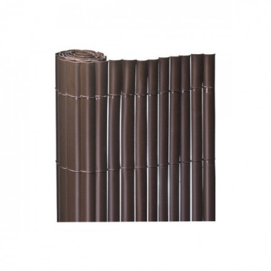 Cañizo plastico media caña bambu 1.5x5mt.173350
