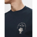 Camisetas Hombre Camiseta SELECTED Relaxaries Sky Captain