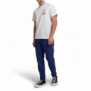 Camisetas Hombre Camiseta DEUS EX MACHINA New Redline Vintage White