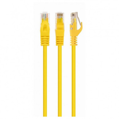 Cable de Red CAT.6 Utp 0.5M GEMBIRD Yellow