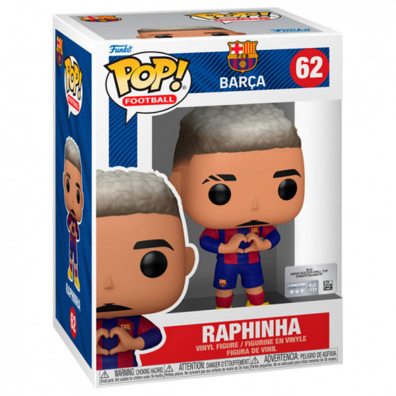 Figura Pop Football Fc Barcelona Raphinha  FUNKO