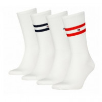 TOMMY HILFIGER - Th Men Giftbox Sock 4P Sport Stripe - 001 - F|701227433/001