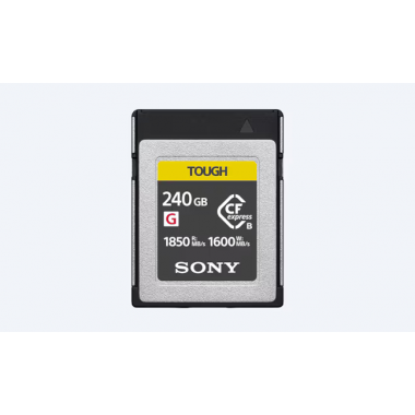 Tarjeta CFexpress Sony Type B 240GB  (Preventa, llegada Mayo)