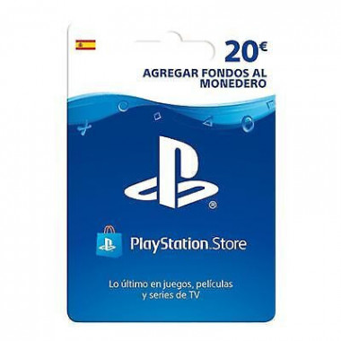 Tarjeta prepago PlayStation Store 20e