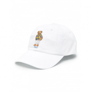 POLO RALPH LAUREN - CLS SPRT CAP-HAT - WHITE - 710706538002/WHITE