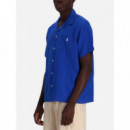 Polo RALPH LAUREN - CLADY1PKPPSS-SHORT Sleeve-sport Shirt - Heritage Blue - 710938425002/HERITAGE Blue