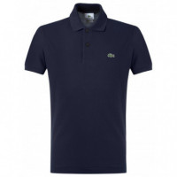 LACOSTE - SHORT SLEEVED RIBBED COLLAR SHIRT - 166 - L1212/166