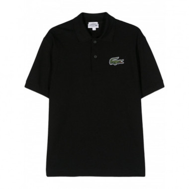 LACOSTE - Short Sleeved Ribbed Collar Shirt - 031 - PH3922/031