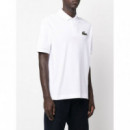LACOSTE - Short Sleeved Ribbed Collar Shirt - 001 - PH3922/001