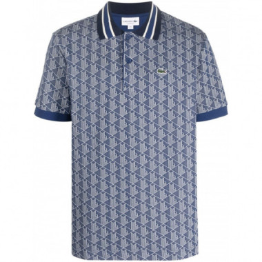 LACOSTE - SHORT SLEEVED RIBBED COLLAR SHIRT - QIE - DH1417/QIE