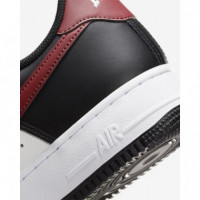 Nike Air Force 1 07 BLACK/DARK TEAM RED-SUMMIT WHITE-WHITE JORDAN