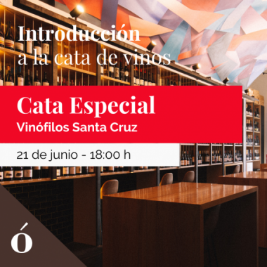 TF - Santa Cruz - Introducción a la cata de vinos - Viernes 14 de junio 18:00H